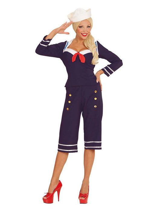Déguisement marin pin up femme
