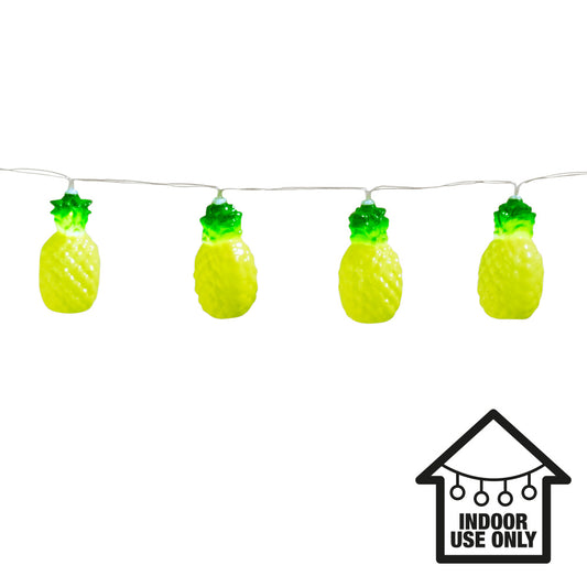 Guirlande Ananas LED 10 Fruits Décoration Fête Tropicale
