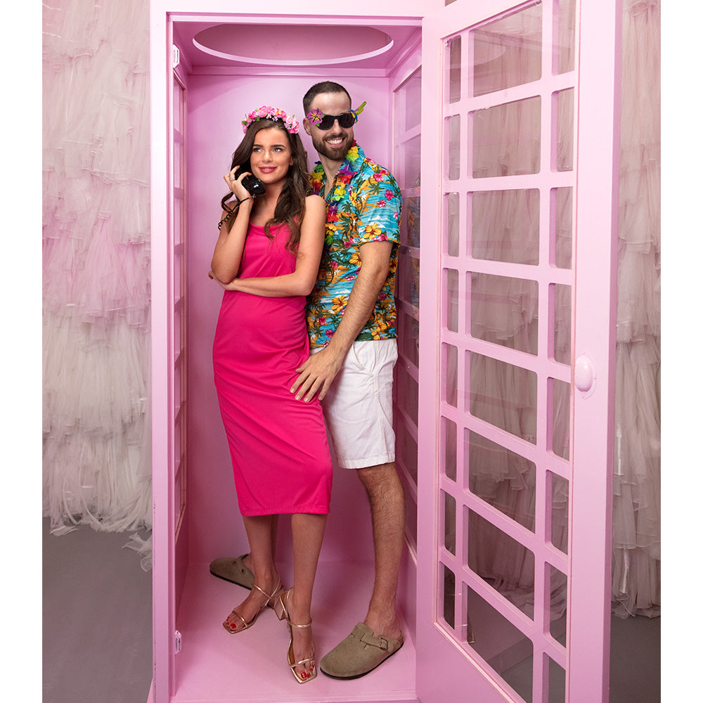Chemise Hawaïenne Fleurs Tropicales | Déguisement Adulte