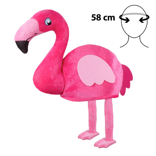 Chapeau Flamant Rose Géant - Déguisement Adulte Amusant