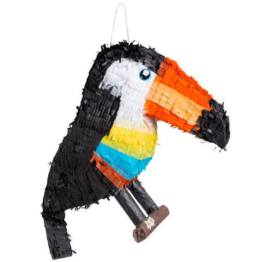 Piñata Toucan Colorée 53cm - Décoration Fête Enfant