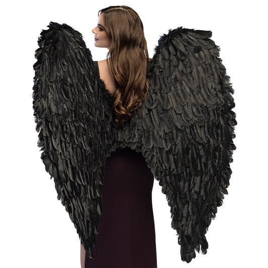 Ailes Noires de Démon - Accessoire de Costume Halloween