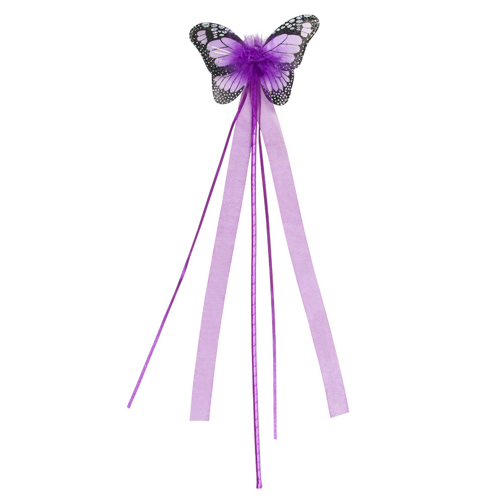 Ailes de Papillon Féerie avec Baguette Magique - Déguisement Enfant