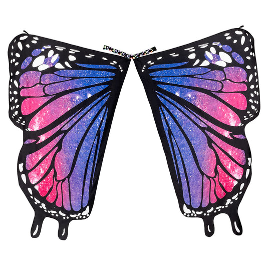 Ailes de Papillon Monarque Scintillantes - Déguisement Adulte