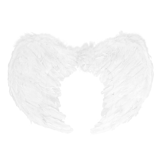 Ailes d'Ange Blanches Fluffy - Déguisement Angélique