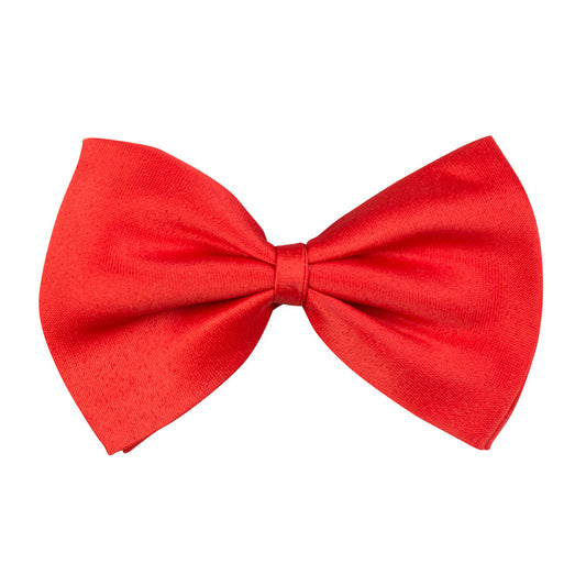 Nœud Papillon Rouge Satin - Accessoire Soirée Élégant