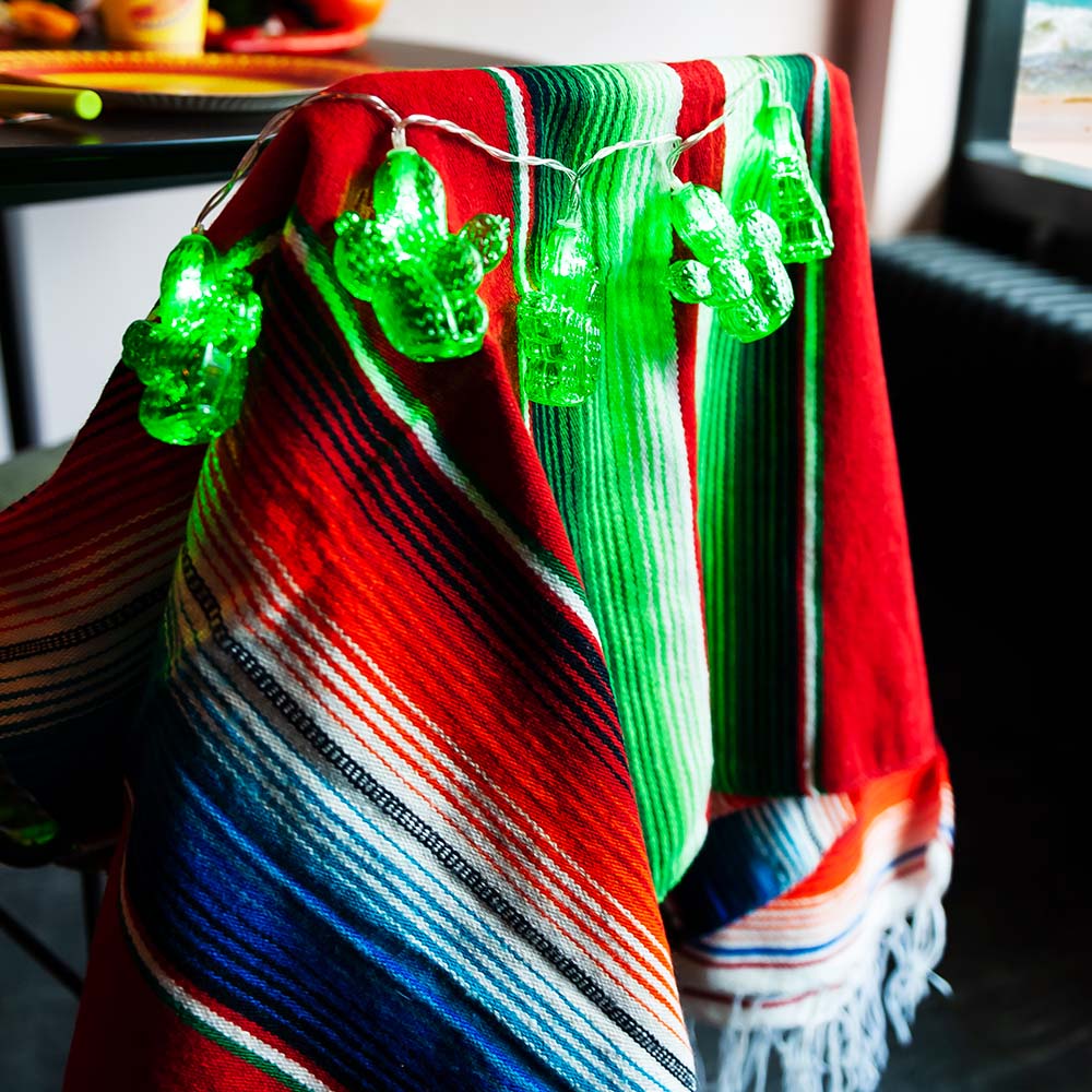 Guirlande Lumineuse Cactus LED Verte - Décoration Intérieur