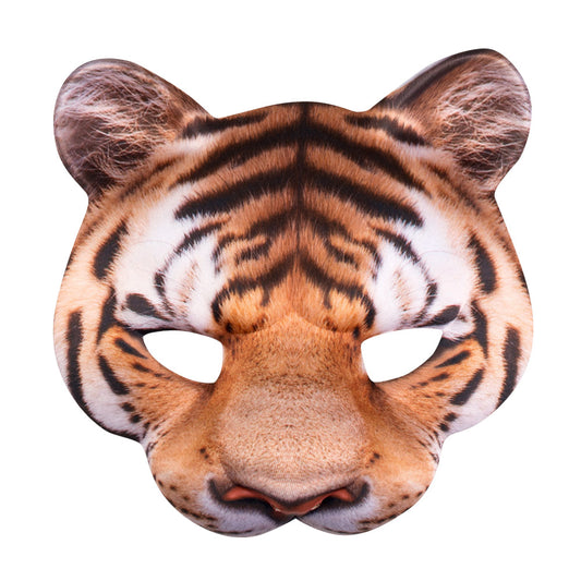 Masque Tigre Réaliste - Déguisement Adulte Animaux