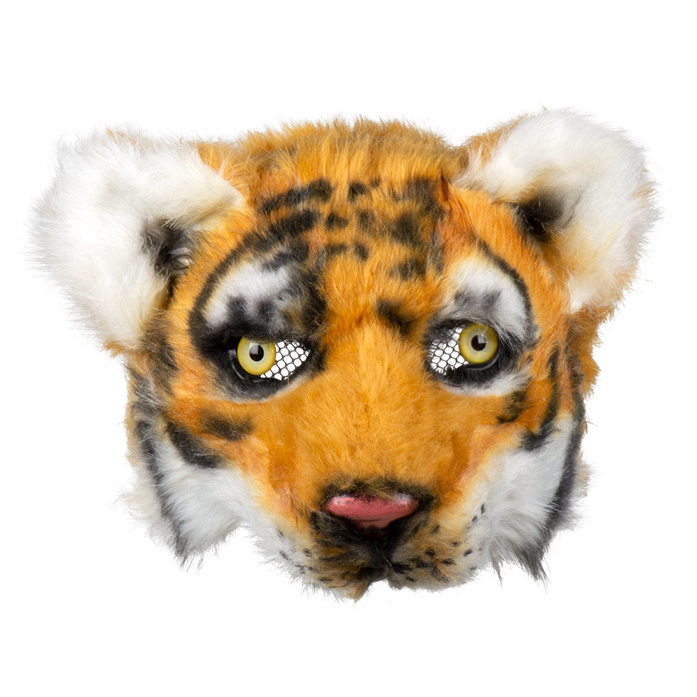 Masque Tête de Tigre Réaliste - Déguisement Animal Adulte