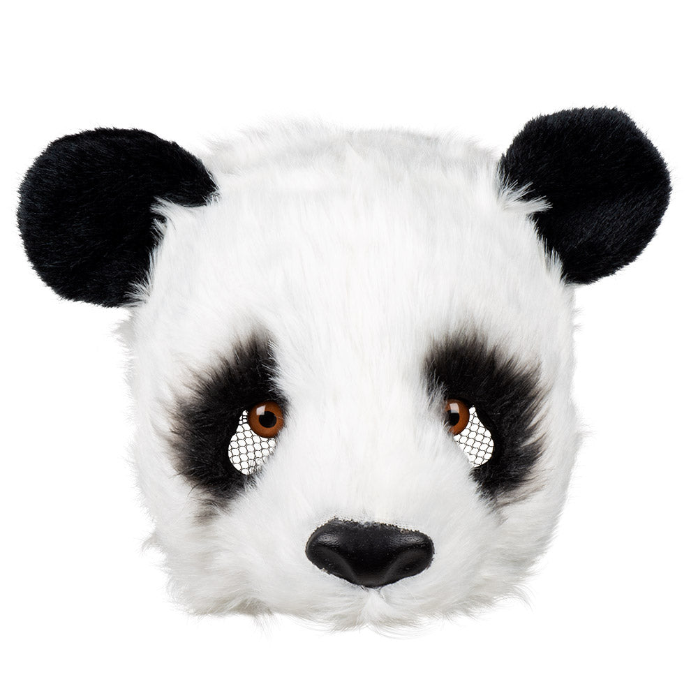 Masque Panda en Peluche - Déguisement Animal Réaliste