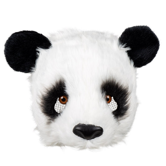 Masque Panda en Peluche - Déguisement Animal Réaliste
