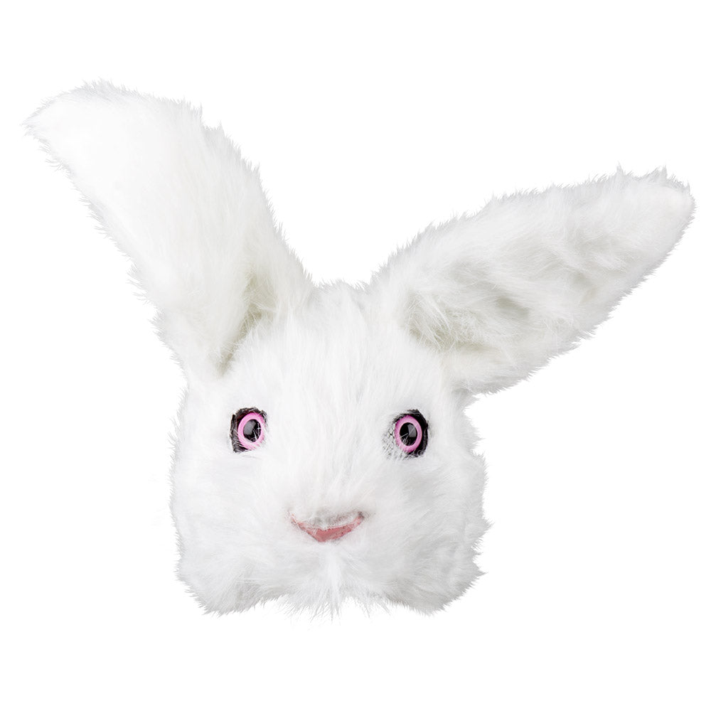 Masque Lapin Blanc Géant - Accessoire Déguisement Fête