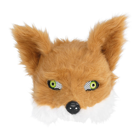 Masque Renard Adulte Réaliste - Accessoire Déguisement Fête