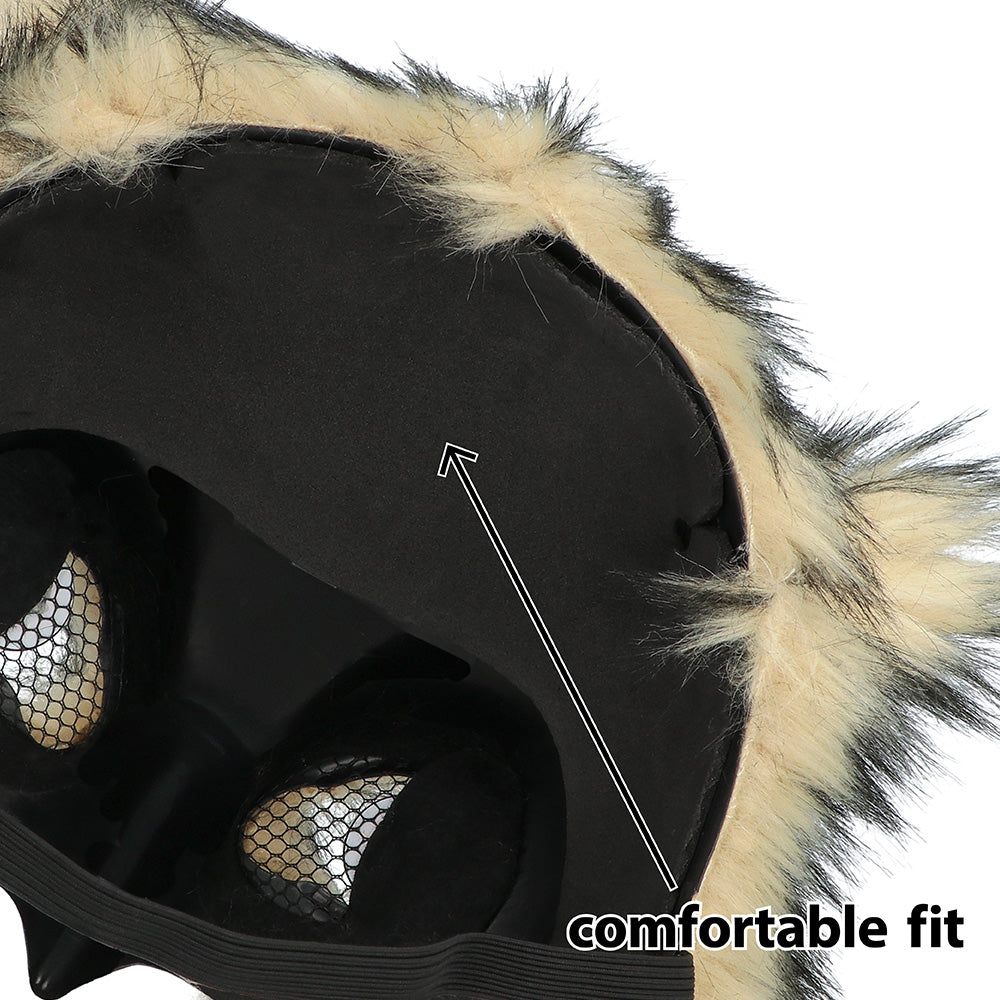 Masque Aigle Blanc Réaliste - Déguisement Adulte Complet
