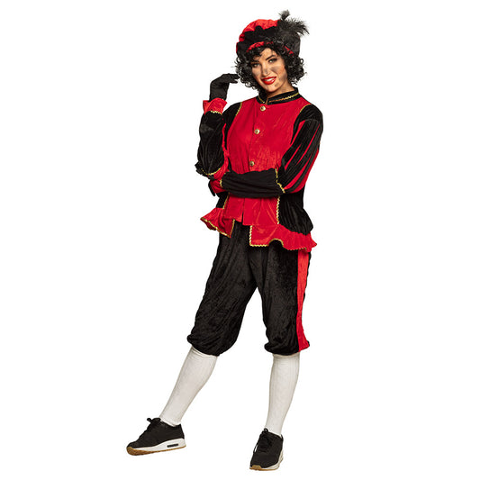 Déguisement Pirate Enfant Luxe Noir et Rouge avec Accessoires