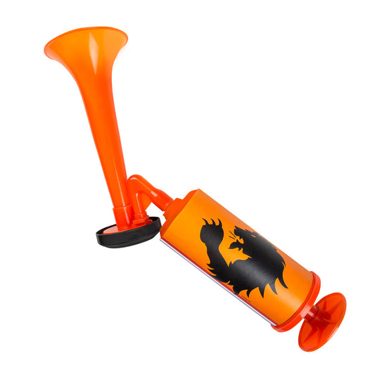 Trompette Gonflable Halloween Noire Orange Décoration