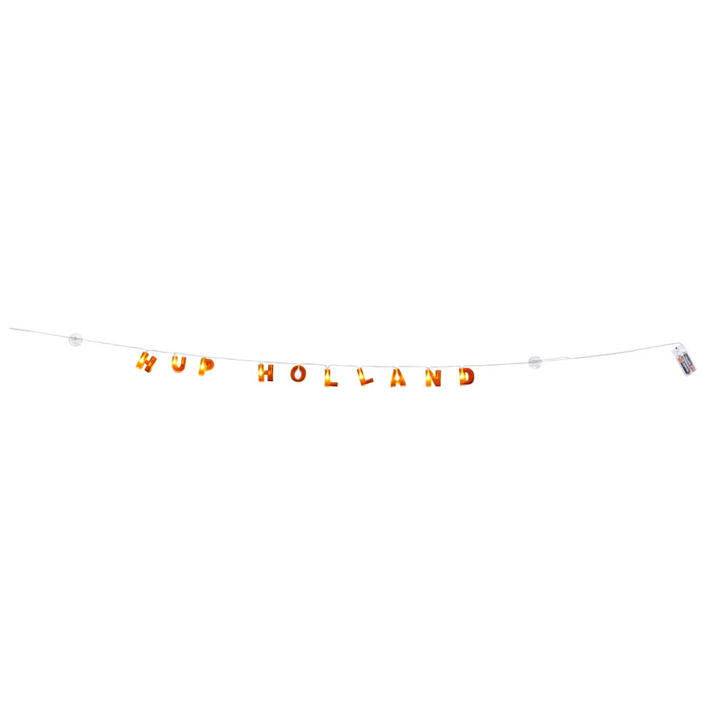 Guirlande HUP HOLLAND Orange - Décoration Fête Pays-Bas