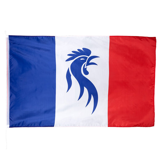 Drapeau Français 90x150cm - Aigle Bleu Tricolore