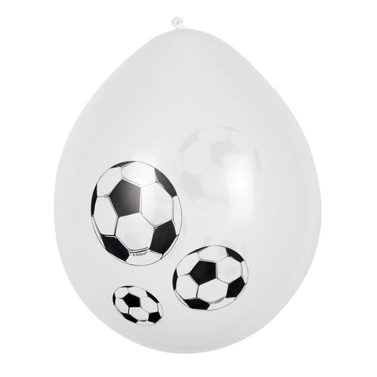 Ballon de Foot Blanc et Noir - Décoration Fête Football