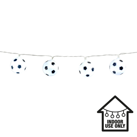 Guirlande LED Ballons Football 140 cm - Décoration Intérieur