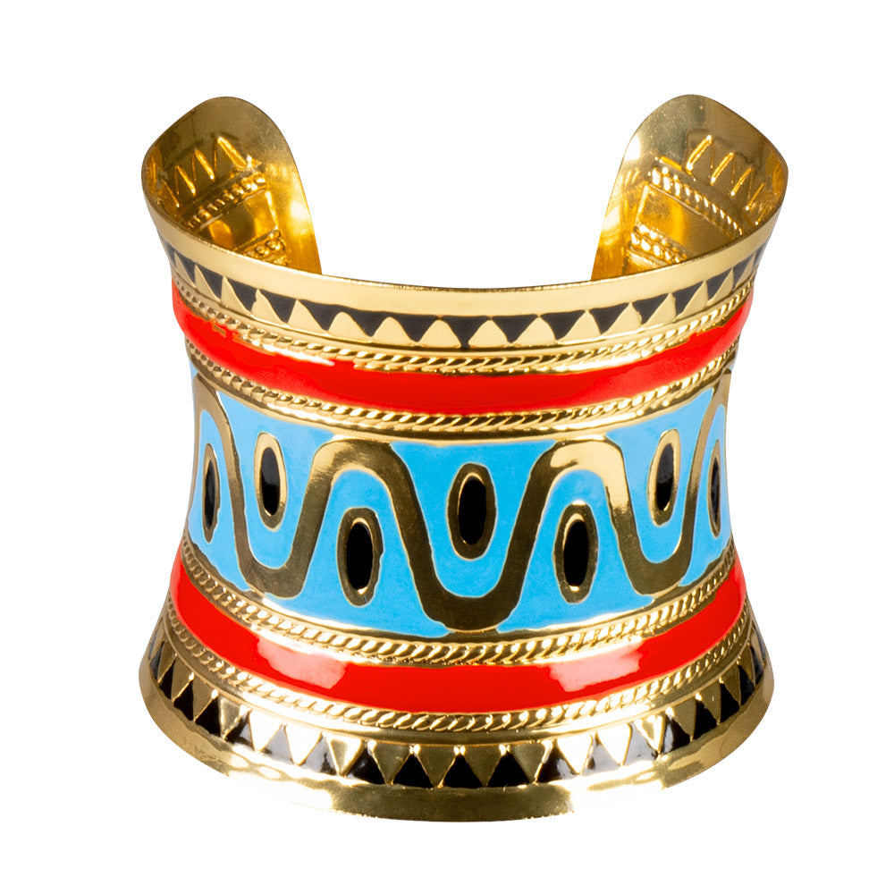Bracelet Égyptien Doré - Accessoire Déguisement Cleopâtre