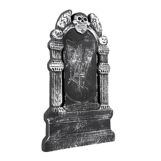 Pierre Tombale RIP Squelette Halloween - Décoration Terrifiante