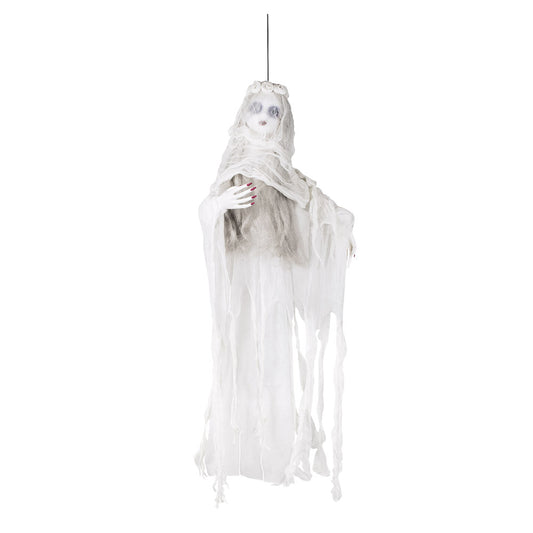 Fantôme Blanc Suspendu Halloween - Décoration Spectrale