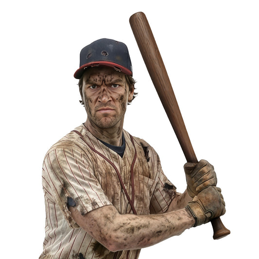 Batte de Baseball en Bois - Accessoire Costume Vintage