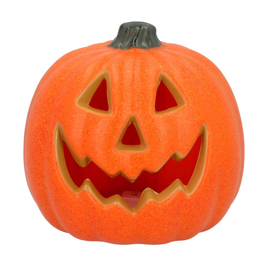 Citrouille Halloween LED Verte - Décoration Lumineuse Jack O'Lantern