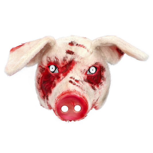 Masque Cochon Sanglant Réaliste - Déguisement Halloween