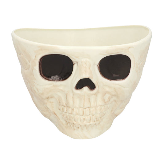 Bol Crâne Blanc Halloween - Accessoire Décoration Fête