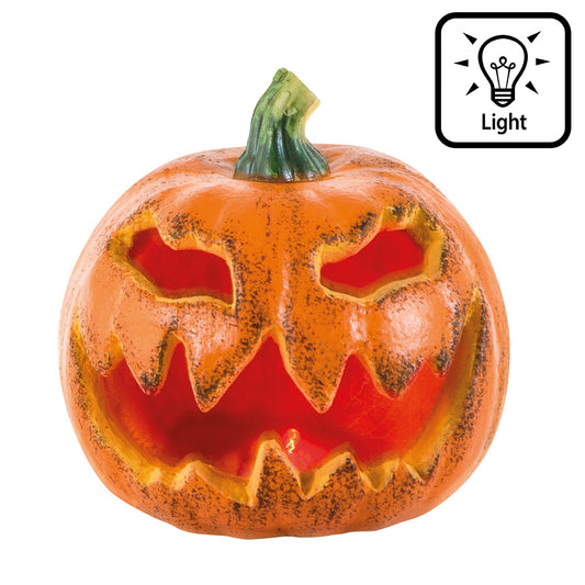 Citrouille Halloween LED Lumineuse - Jack-O'-Lantern Effrayant