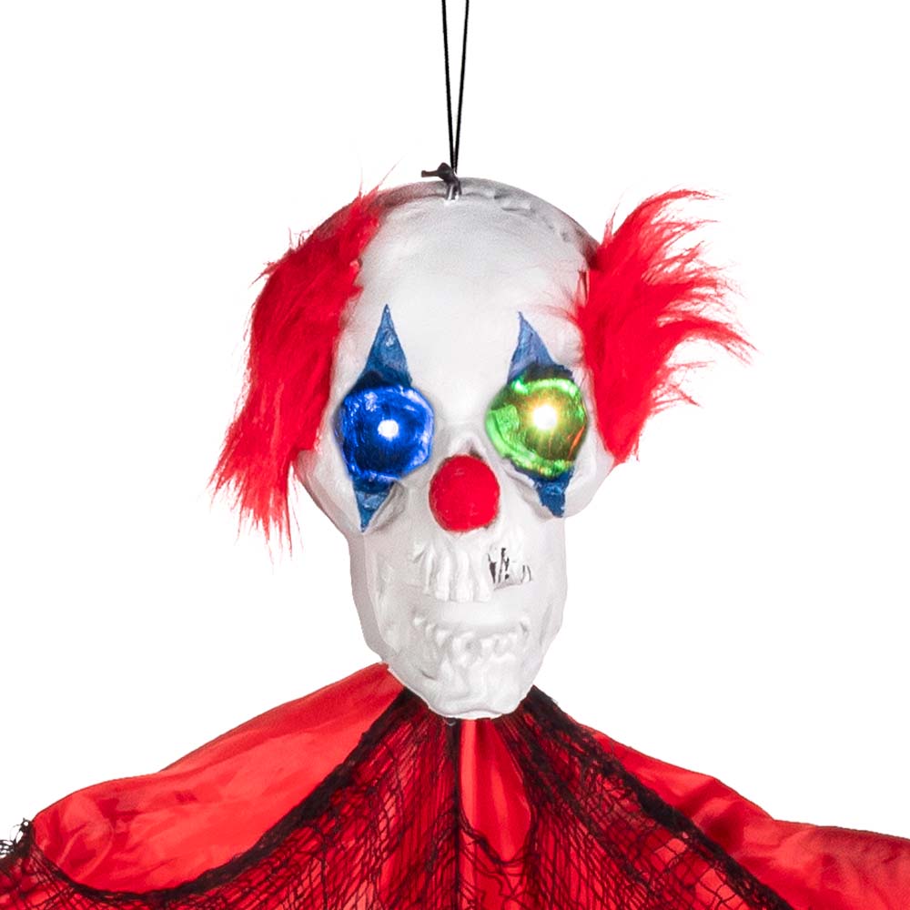 Décoration Suspendue Clown Squelette Lumineux - Halloween
