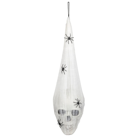 Tête de Mort Suspendue Lumineuse - Décoration Halloween