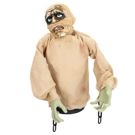 Momie Zombie Luminescent - Décoration Halloween Animée