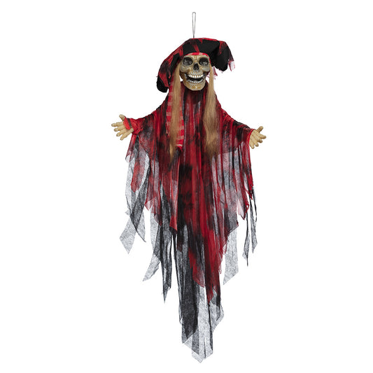 Pirate Squelette Luminescent Suspendu - Décoration Halloween