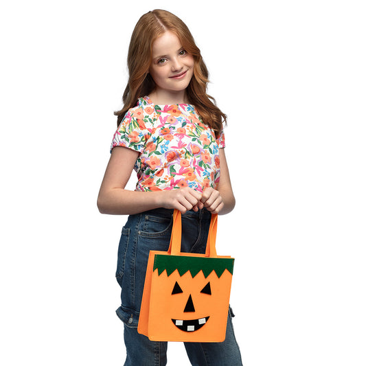 Sac Citrouille Halloween Enfant - Récolte Bonbons Déguisement