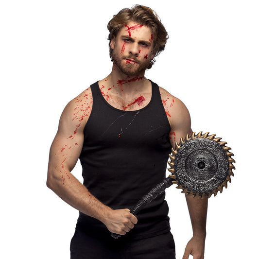Scie Circulaire Sanglante - Accessoire Halloween Zombie