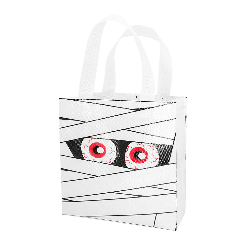 Lot 4 Sacs Bonbons Halloween - Visages Effrayants Réutilisables