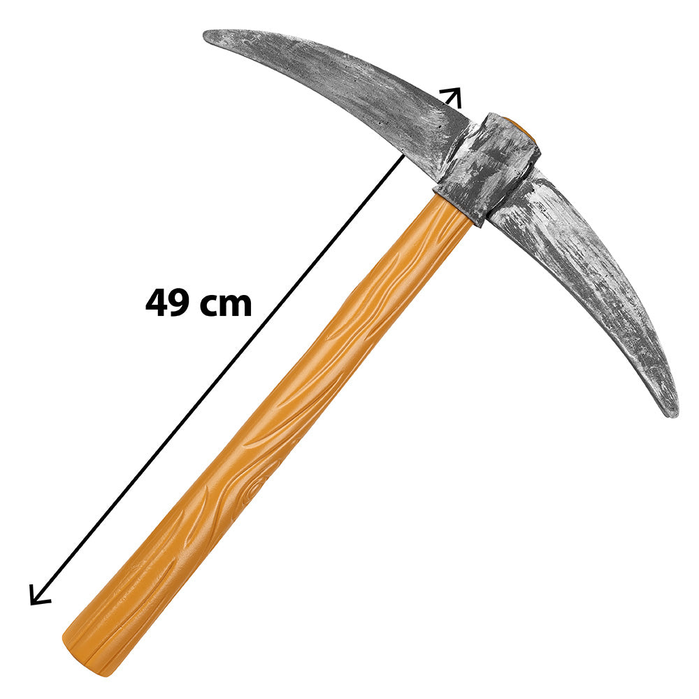 Pioche Médiévale 49cm - Accessoire Guerrier Viking