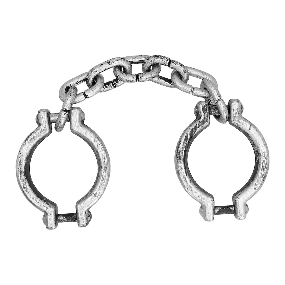 Menottes Chaîne Prisonnier 76 cm - Accessoire Déguisement