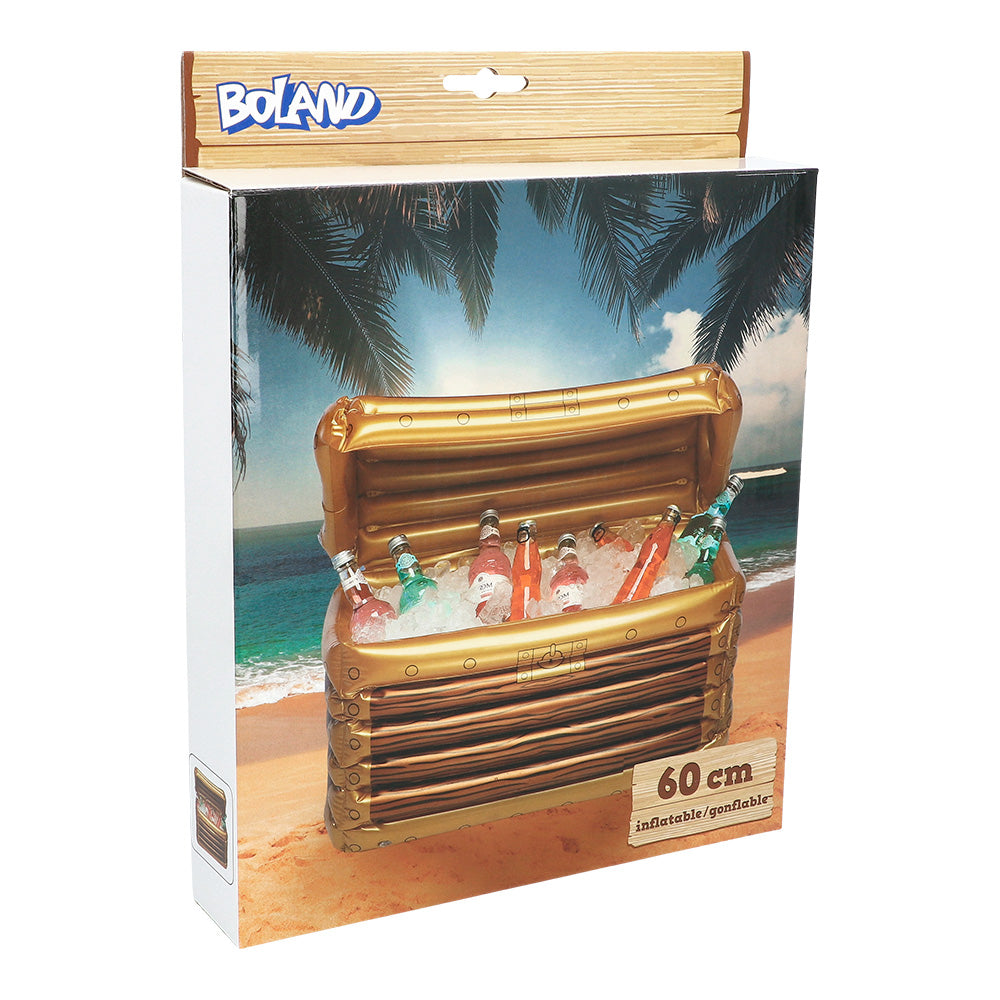 Glacière Coffre Gonflable Luxe 60cm - Tropical Gold