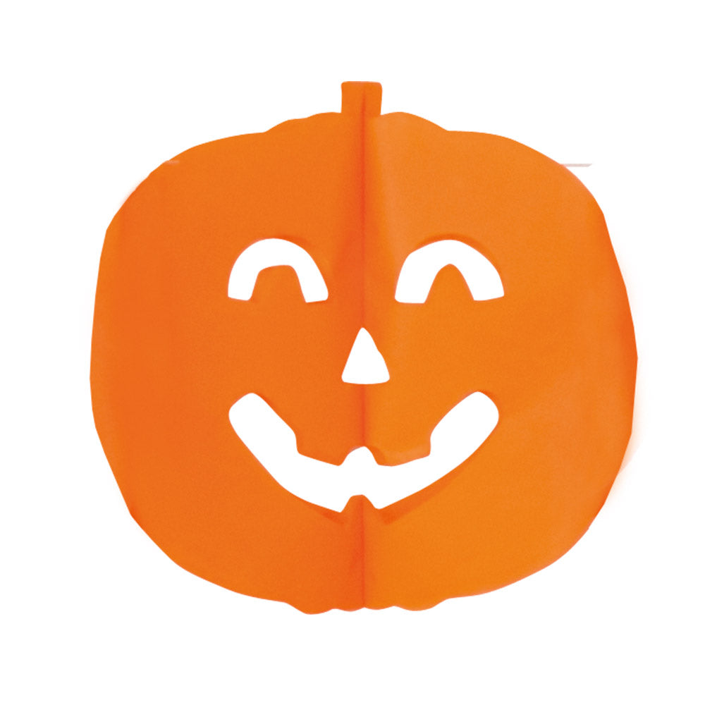 Guirlande Citrouilles Halloween - 8 Têtes Souriantes Décoratives