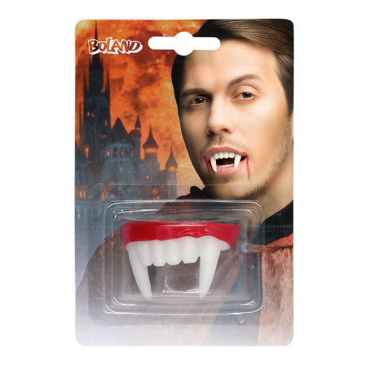 Dentier Vampire avec Canines - Accessoire Halloween Déguisement