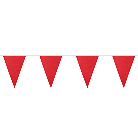 Guirlande Fanions Rouge 6M - Décoration Fête Anniversaire