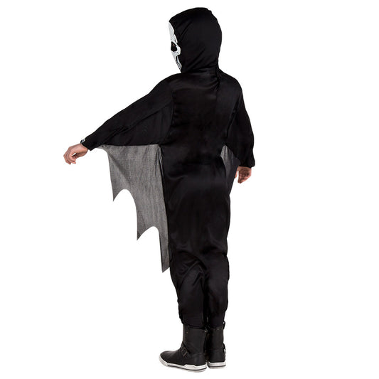 Déguisement Squelette Réaliste avec Cape - Adulte Halloween