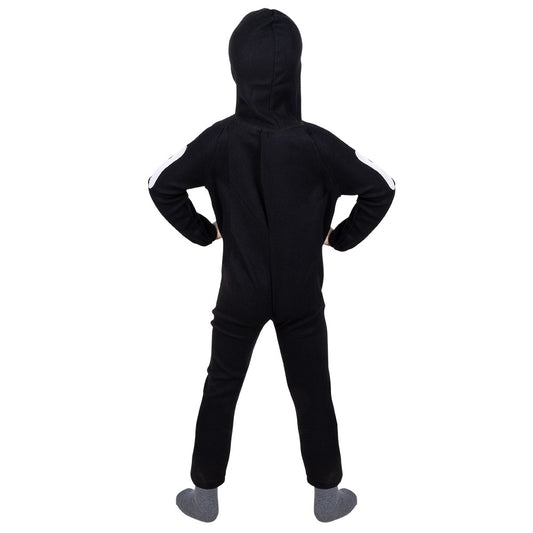Déguisement Squelette Enfant - Combinaison Noire Osseuse
