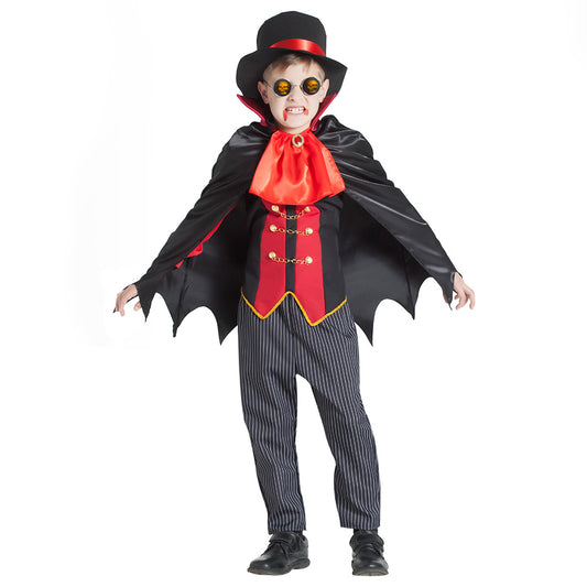 Déguisement Vampire Enfant - Cape et Accessoires Halloween