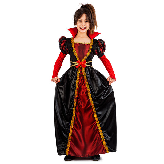 Déguisement Vampire Reine du Mal Enfant - Robe Luxe