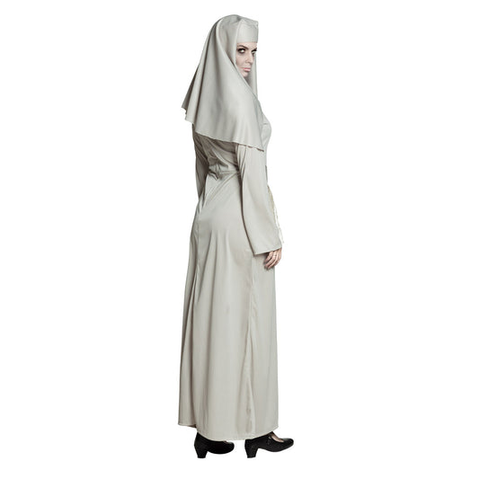 Déguisement Nonne Religieuse Blanc Costume Adulte